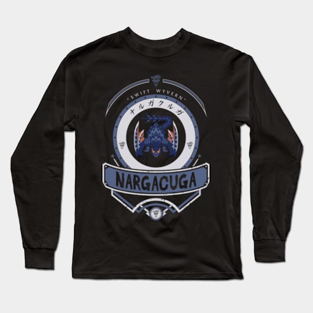 NARGACUGA - CREST EDITION Long Sleeve T-Shirt by Exion Crew